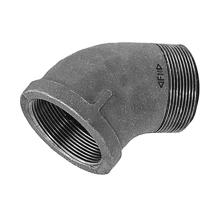 Commodity GALLS45114 Galvanized 45 Degree Street Elbow, 1-1/4 Inch