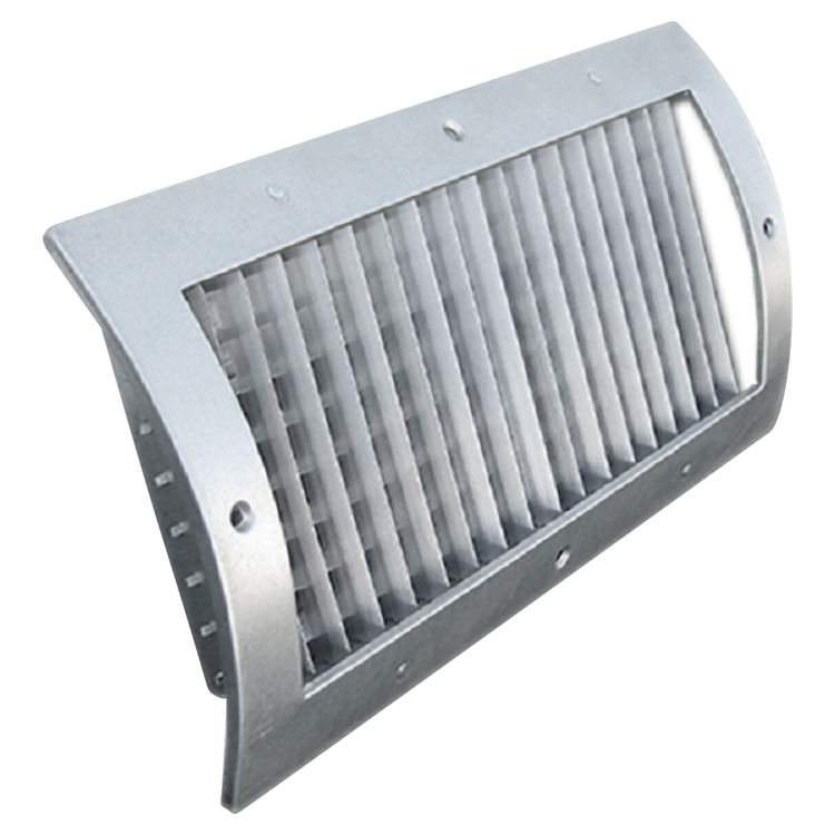 Shoemaker RS34-10X6G 10X6 White Vent Cover (Galvanized)-Shoemaker RS34-GALV Series