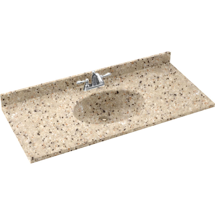 Swanstone CH02255.040 Swanstone CH1B2255-040 Chesapeake Bermuda Sand Vanity Top