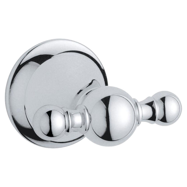 Grohe 40159000 Seabury Robe Hook In Starlight Chrome Plumbersstock