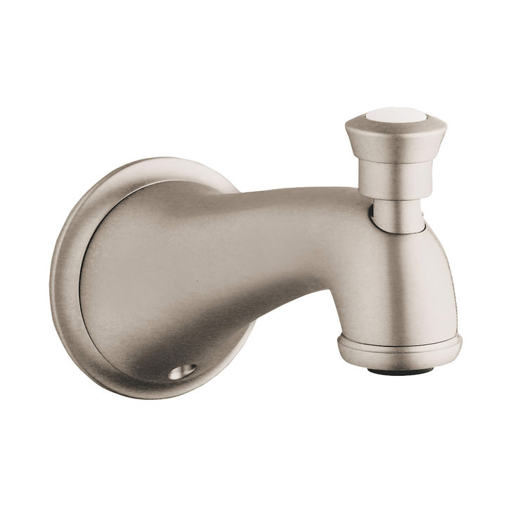 Grohe 13603EN0 Grohe 13603EN0 Seabury Tub Spout with Diverter, Brushed Nickel