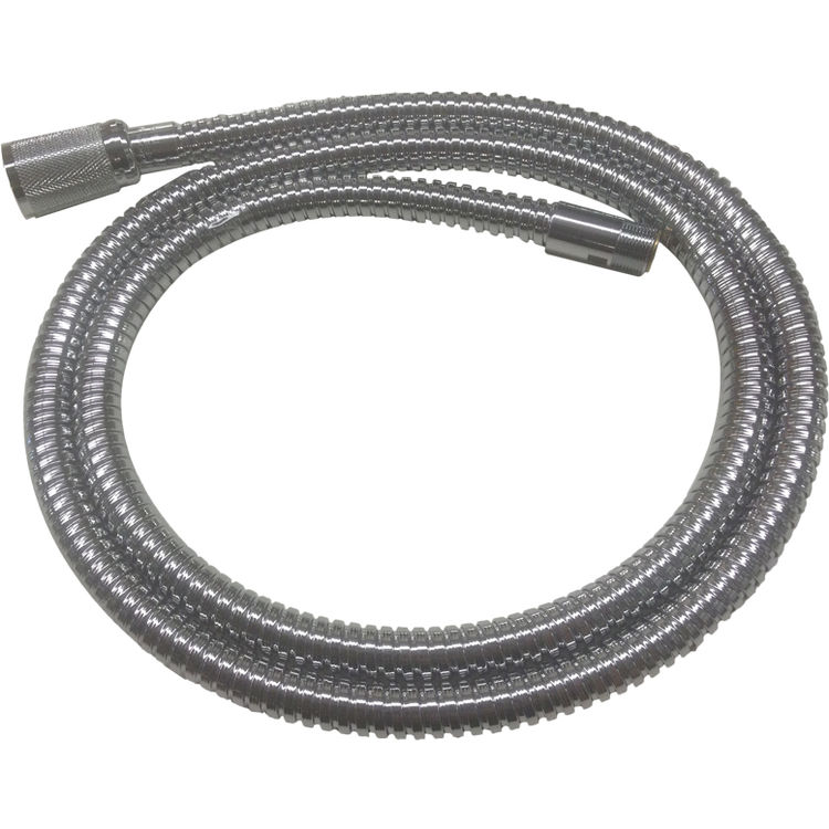 GROHE 46092000 Flessibile Doccia In Metallo 1500 Mm - VitalioFlex Con Tecnologia TwistStop Anti-groviglio - Attacco Universale G 1/2" - Resistente E Durevole