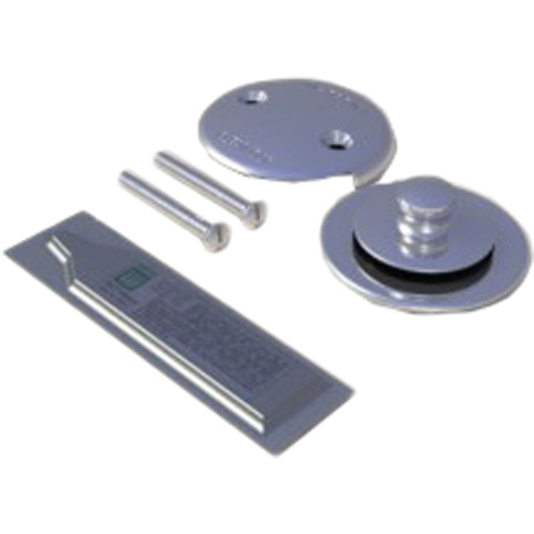 Watco 48400-CP-2H Watco 48400-CP-2H Lift and Turn Two-Hole Trim Kit, Polished Chrome