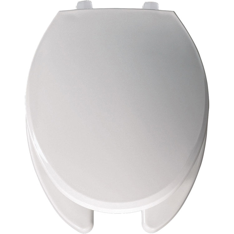 Details about   Bemis 7650T Heavy-Duty Hospitality Plastic Elongated Toilet Seat White 