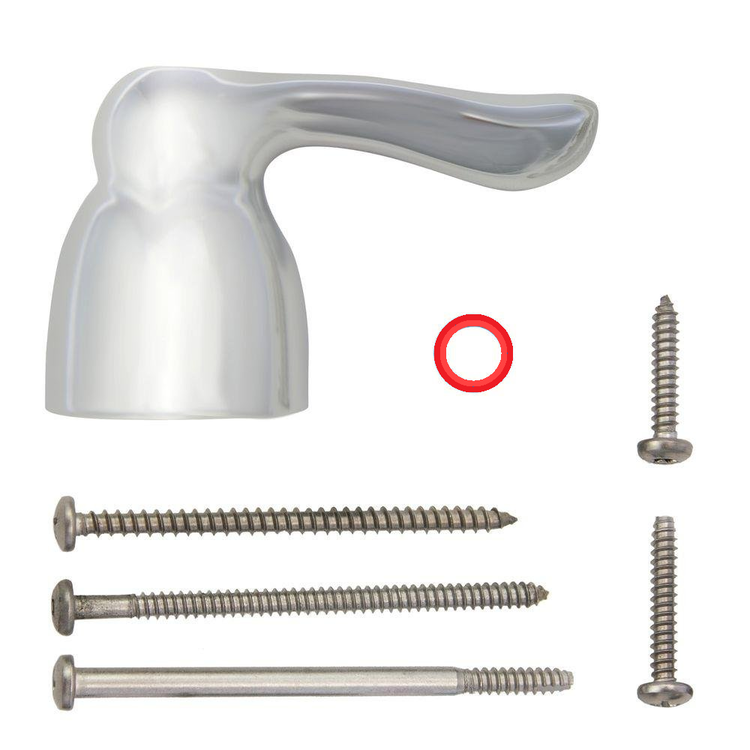 Moen 100624BC Moen 100624BC Part Lever Handle Kit, Hot