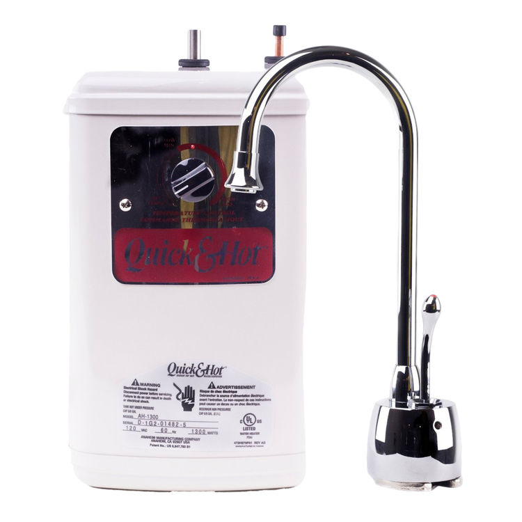 Waste King D721SN Hot and Cold Water Dispenser, Satin Nickel