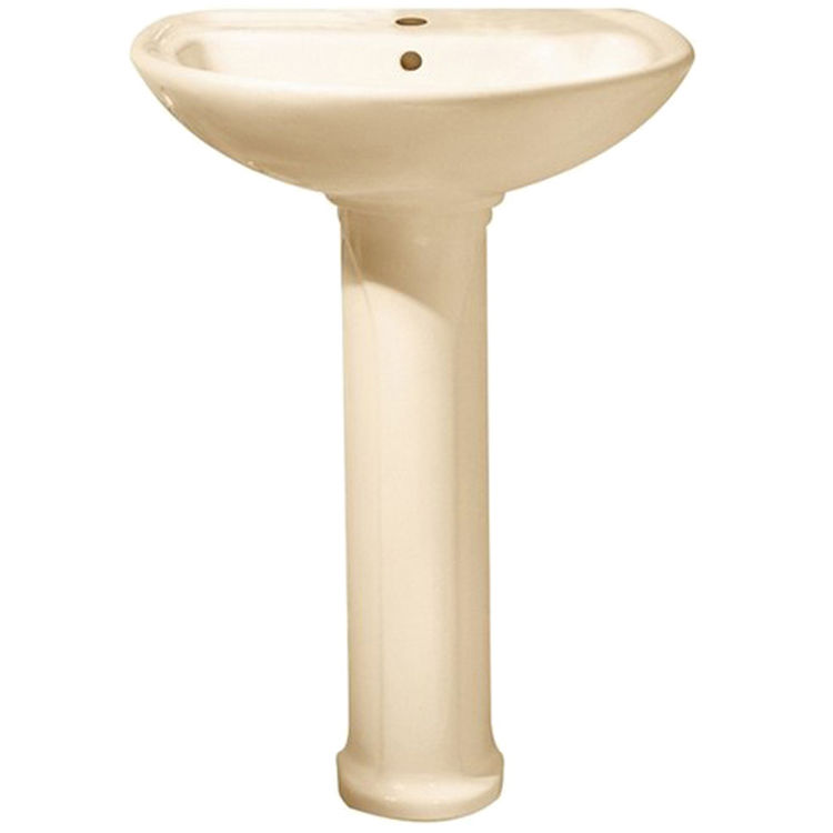 American Standard 0236 111 021 Bone Pedestal Sink Plumbersstock