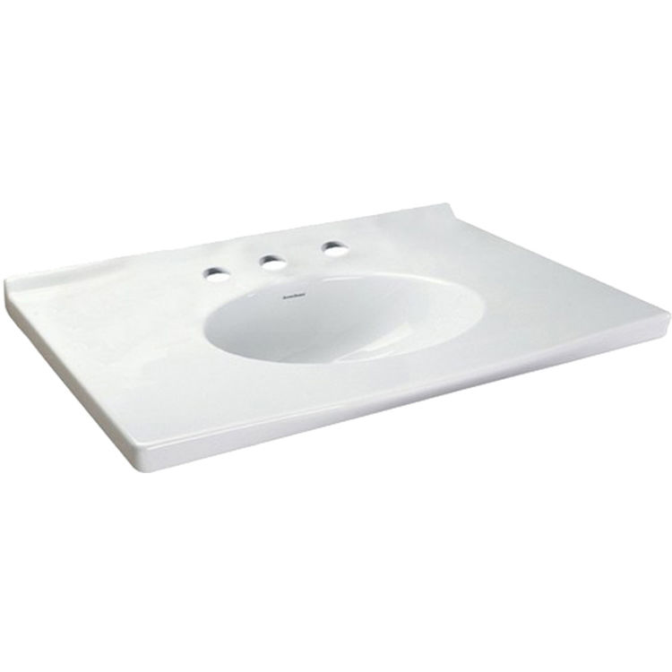 American Standard 7820.800.020 American Standard 7820.800.020 Portsmouth/Newbern Vanity Top, White
