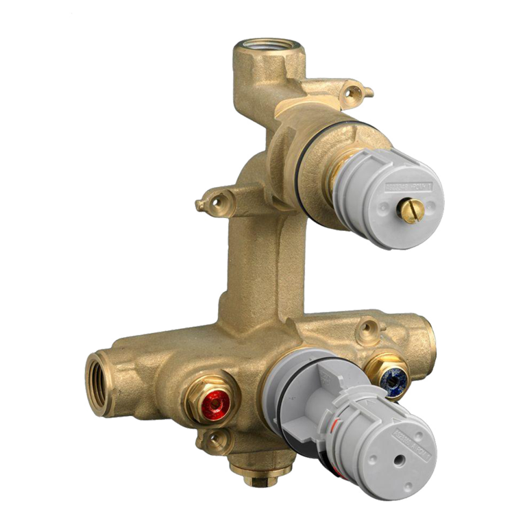 AS R520 ROUGH IN 1/2" THERMOSTATIC ROUGH IN VALVE TWO HANDLE