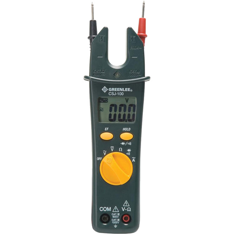 Greenlee CSJ100 OpenJaw Clamp Meter PlumbersStock