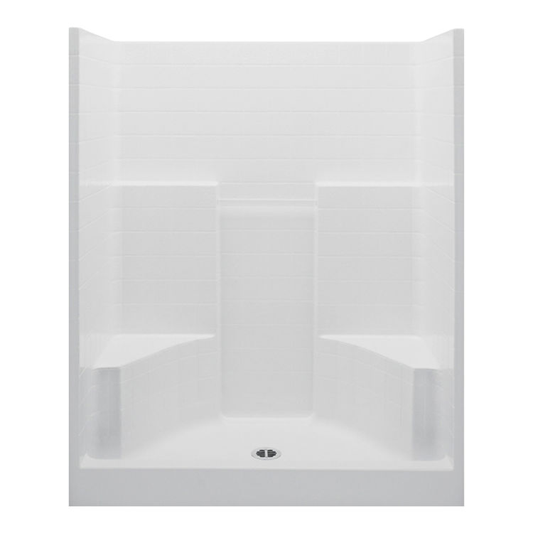 Lasco Bathware One Piece Shower Stalls One Piece Showers 1