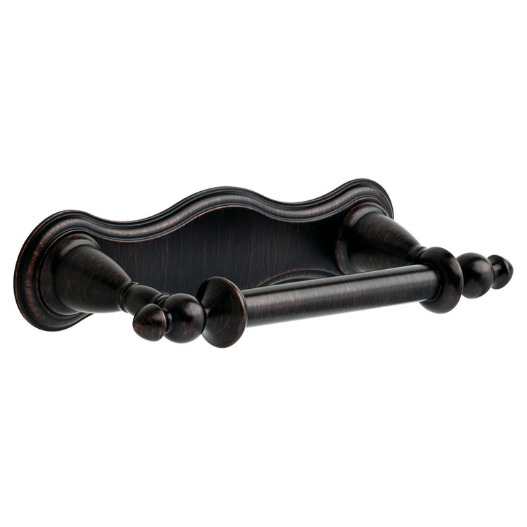 Delta 75050-RB Delta 75050-RB Victorian Pivot Arm Toilet Tissue Holder - Venetian Bronze