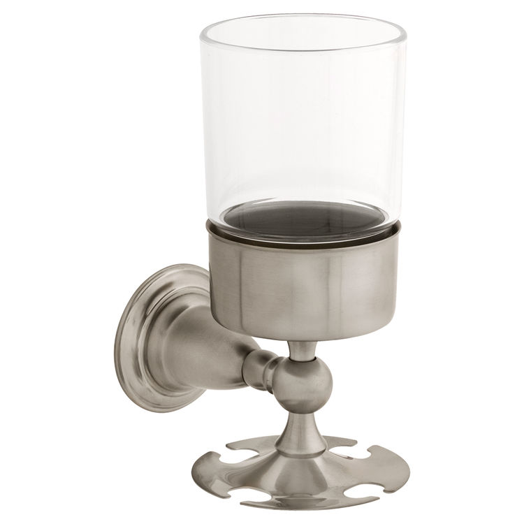 Delta 75056-SS Delta 75056-SS Victorian Toothbrush Tumbler in Stainless Steel Finish