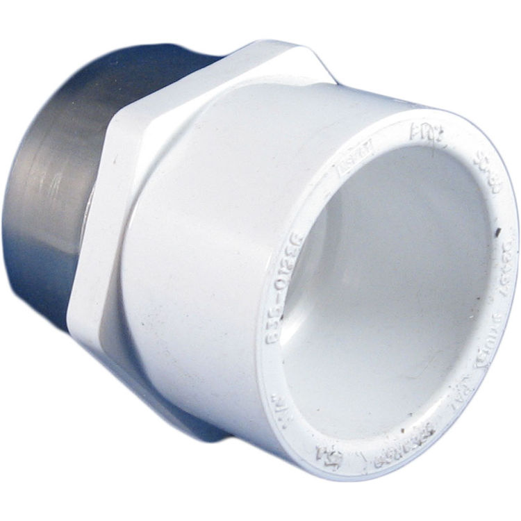 Schedule 80 Pvc 1 1 2 Stainless Steel Female Adapter Plumbersstock