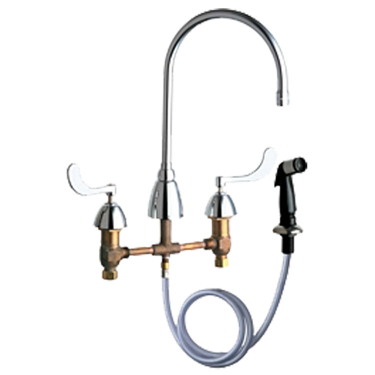 Chicago Faucets 200AGN8AE35317AB Concealed Hot and Cold Sink Faucet