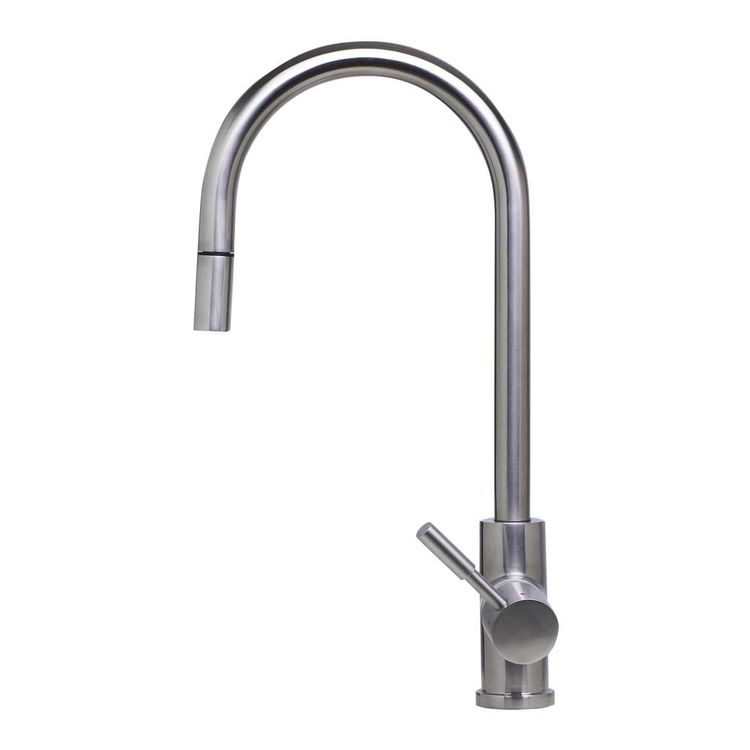 Alfi Ab2028 Bss Single Hole Pull Down Kitchen Faucet Brushed
