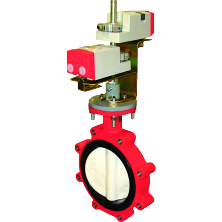 Honeywell VFF1TV1YES Honeywell VFF1TV1YES 2-Way 18 Inch Resilient- Seat Flanged Butterfly Valve