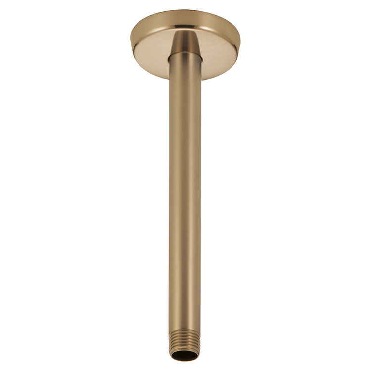 Delta U4999 Cz Champagne Bronze Ceiling Mount Shower Arm And - Bronze Shower Arm Mount Delta U4999 Cz Champagne Bronze Ceiling Mount Shower Arm And - Bronze Shower Arm Mount