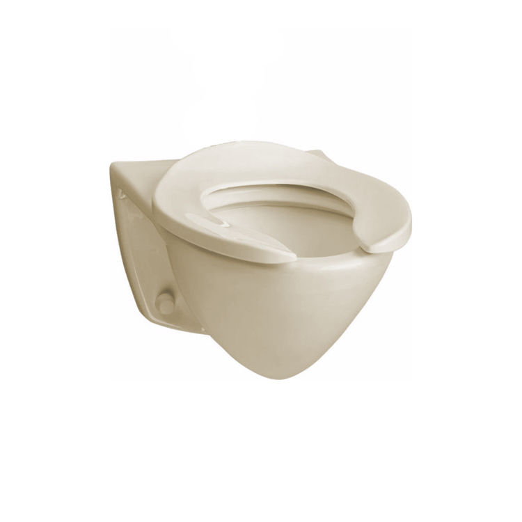 Toto CT708E#03 TOTO CT708E#03 Bone Commercial One Piece Elongated 1.28 GPF Wall Mounted Toilet 