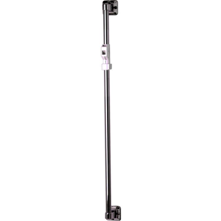 T&S BRASS B0940 VERTICAL GRAB BAR, SLIDING SPRAY BRACKET, 24" LENGTH
