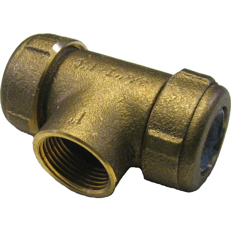 Mueller BK Mueller 162-305 Bronze Dresser Tee, 1