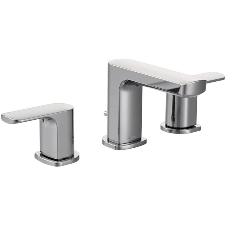 Moen T6920 Rizon Widespread Bathroom Faucet With PopUp Drain