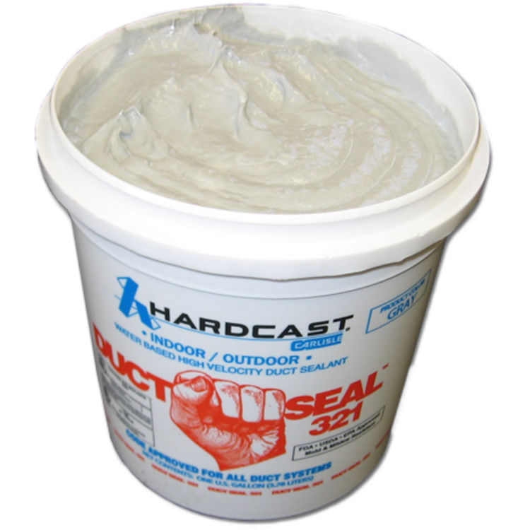 Hardcast 304156 1 Gallon Duct Seal 321 Water Based Duct Sealant