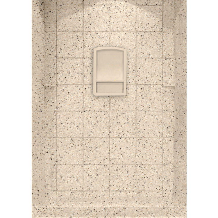 Swanstone SQMK9648NEO040 Neo Angle Bermuda Sand Shower Wall Kit