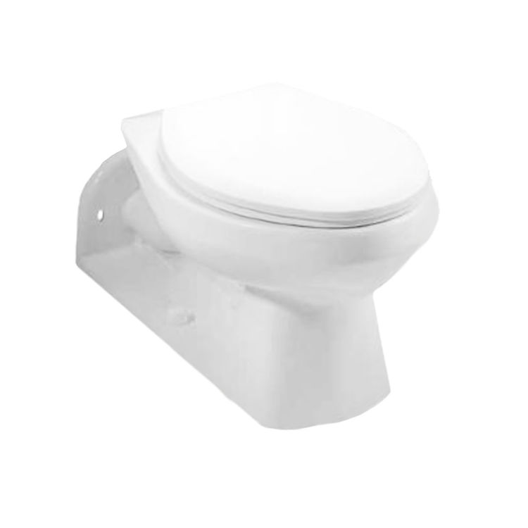 Mansfield Ecoquantum White Rear Outlet Elongated Toilet Bowl Bowl Only Model 149 Wht