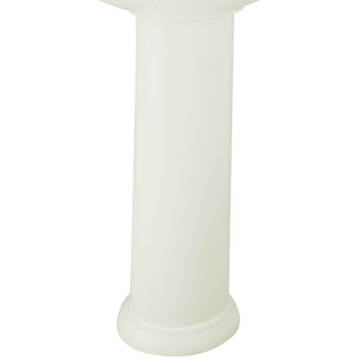 Mansfield 339-BONE Mansfield 339-BONE Bone Waverly Pedestal Only for Lavatory