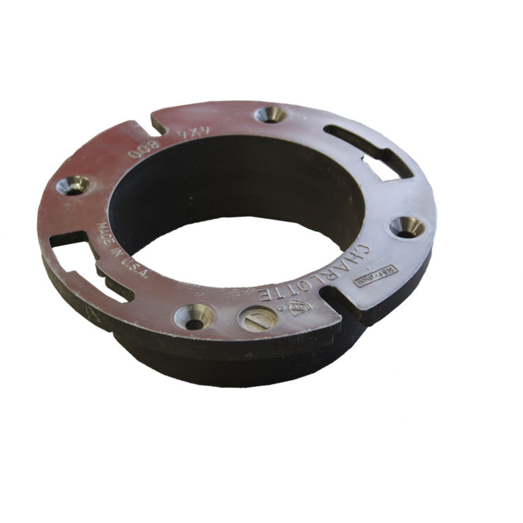 Commodity 4 Inch ABS Closet Flange, ABS Construction