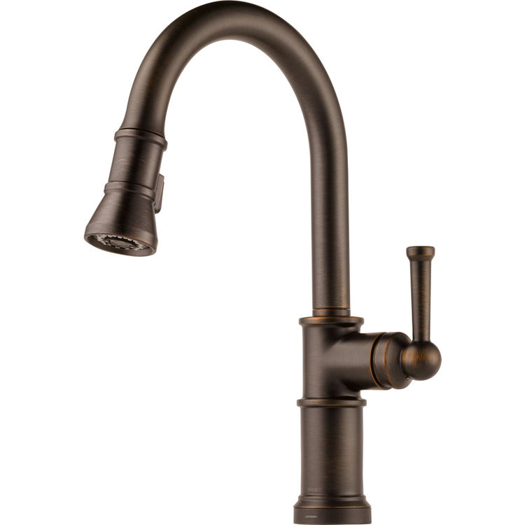 Brizo 64025LFRB Artesso SingleHandle Pulldown Kitchen Faucet w