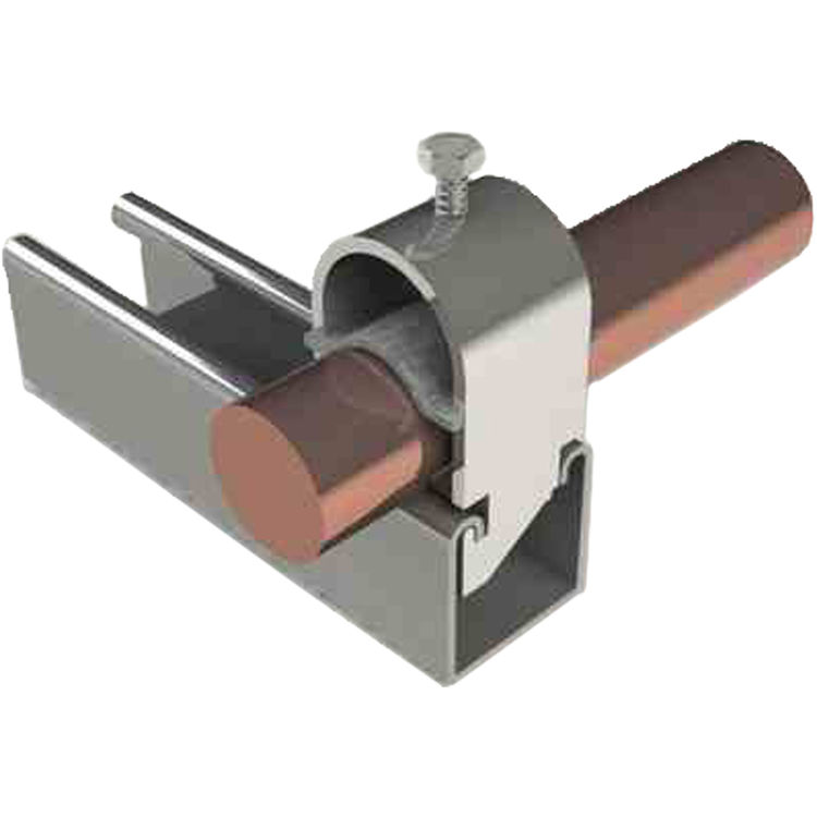 B-Line The Unistrut UNI 114 1-1/4 Inch Stainless Steel Pipe Clamps