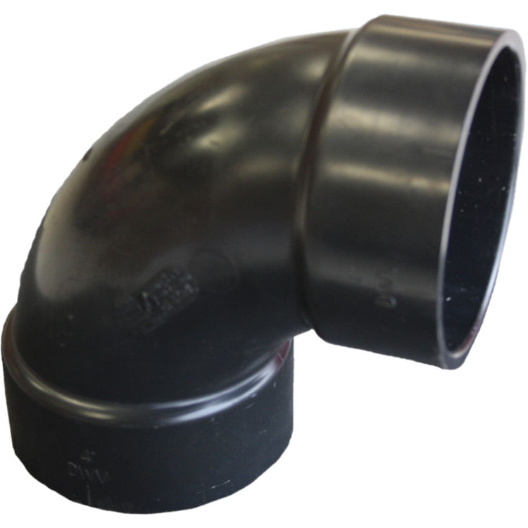 4 Inch Abs Medium Sweep 90 Degree Elbow Abs Construction