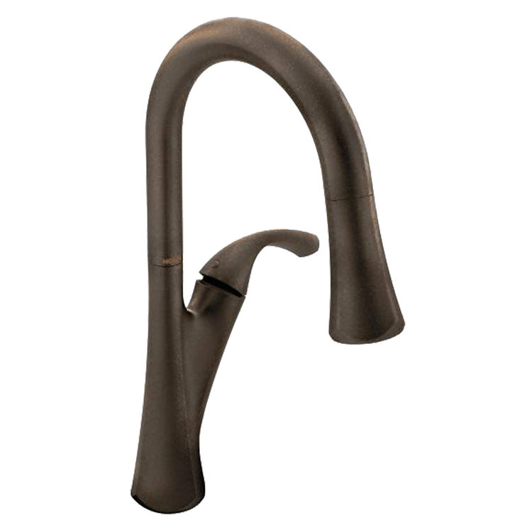 Moen 9124orb Notch 1 Handle Pulldown Kitchen Faucet Oil