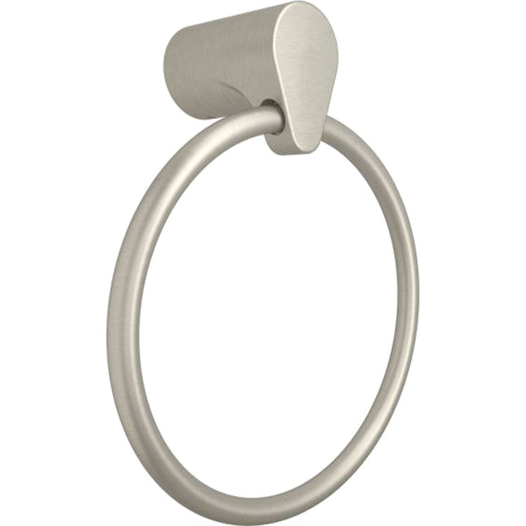 Moen YB4686BN Edgestone Hand Towel Ring, Brushed Nickel