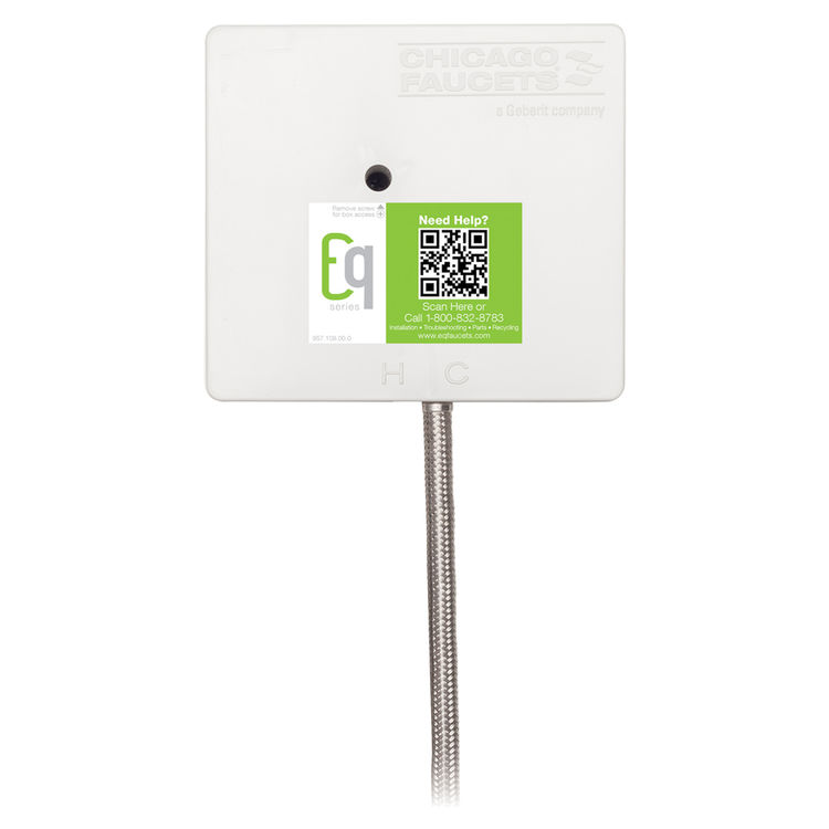 Chicago Faucet EQ-11KJKABNF Chicago Faucets EQ-11KJKABNF EQ Battery Power EQ Control Box Assembly for Pre-Mixed Water