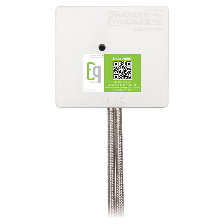Chicago Faucet EQ-52KJKABNF Chicago Faucets EQ-52KJKABNF EQ Ac Hardwire EQ Control Box Assembly with Mixing Valve.