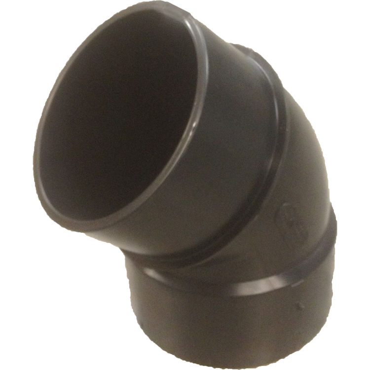 Commodity 6 Inch ABS 45 Degree Steet Elbow, ABS Construction