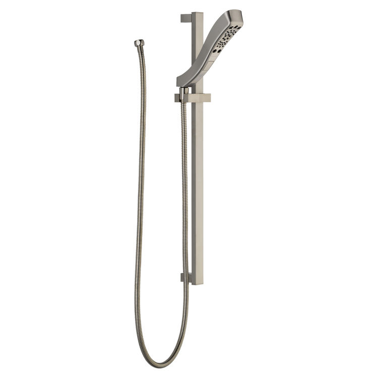 Delta 51552-SS Delta 51552-SS Stainless Handheld Shower with Slide Bar