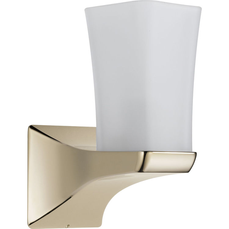 Delta 75270-PN Delta 75270-PN Polished Nickel Single Globe Bath Light