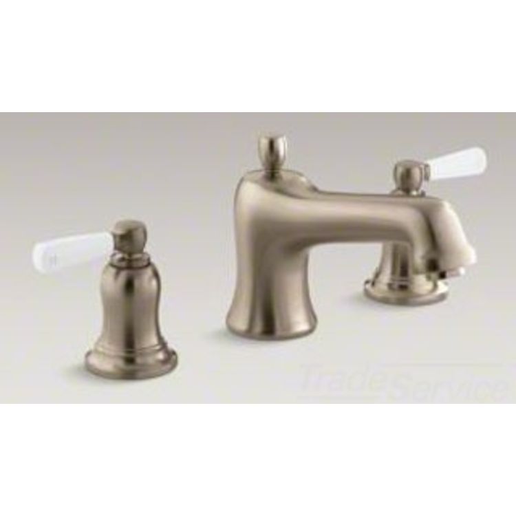 Kohler T10592-4P-BV Kohler K-T10592-4P-BV Bancroft Brushed Bronze Deck Mount Bath Faucet