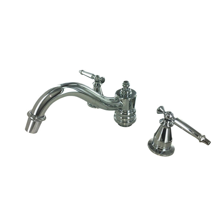 Kohler T125-4-CP Kohler K-T125-4-CP Polished Chrome Antique Bath Faucet Trim