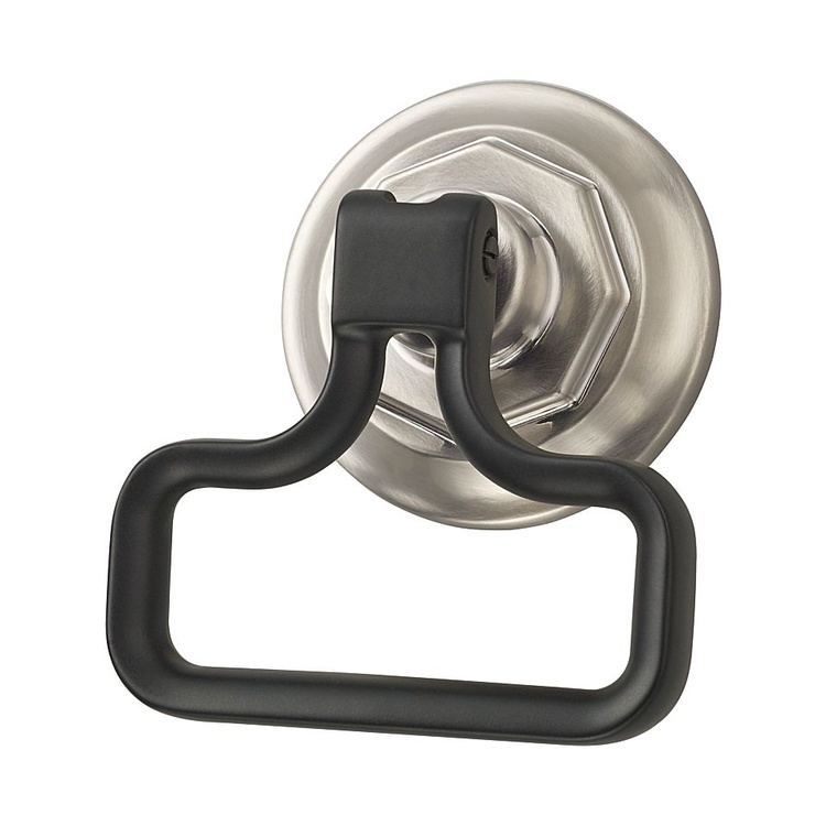 Brizo 699261-NKBL Brizo 699261-NKBL Luxe Nickel/Matte Black Rook Drawer Knob