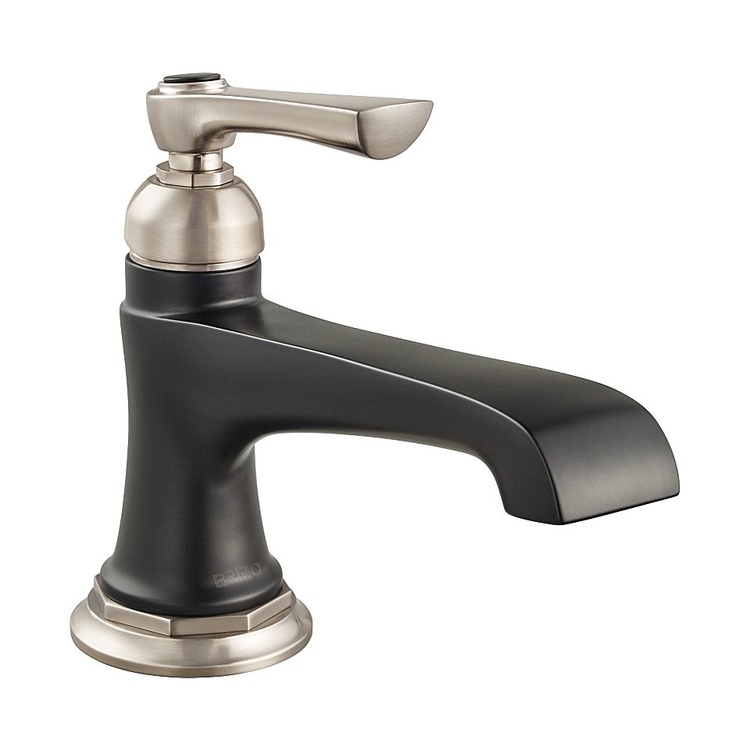 Brizo 65060lf Nkbl Luxe Nickel Matte Black Rook One Handle