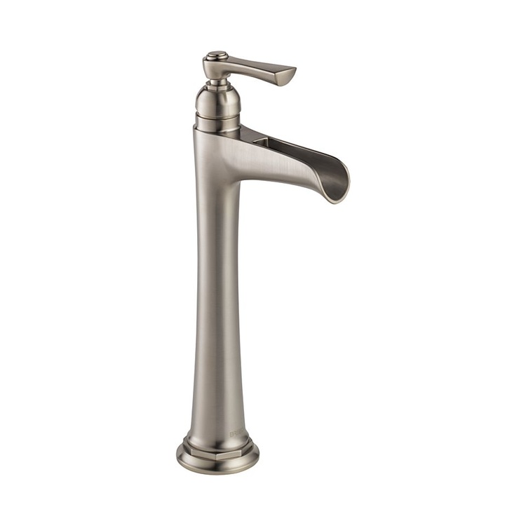 Brizo 65461LF-NK Brizo 65461LF-NK Luxe Nickel Rook One Handle Vessel Lavatory Faucet