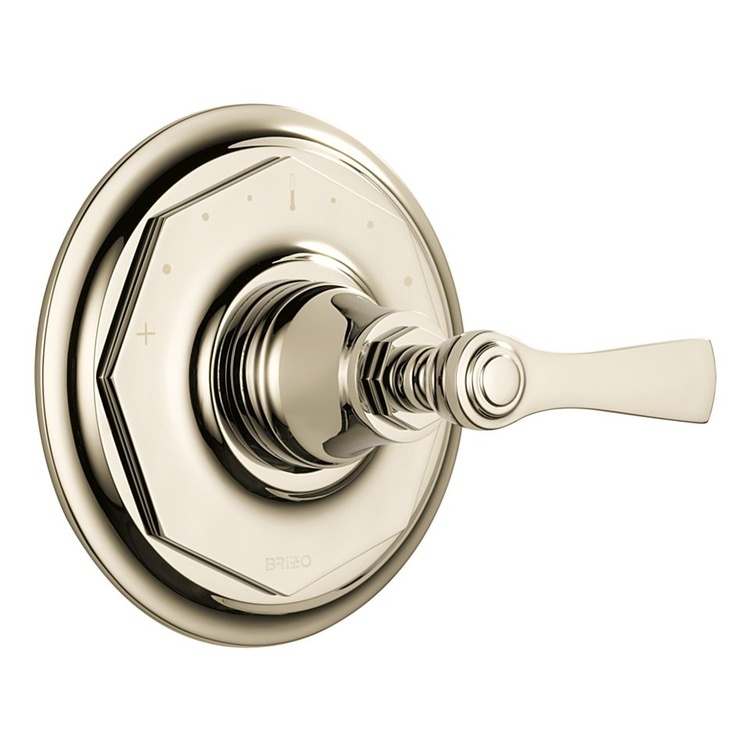 Brizo T66T060-PN Brizo T66T060-PN Polished Nickel Rook Thermostatic Valve Only Trim