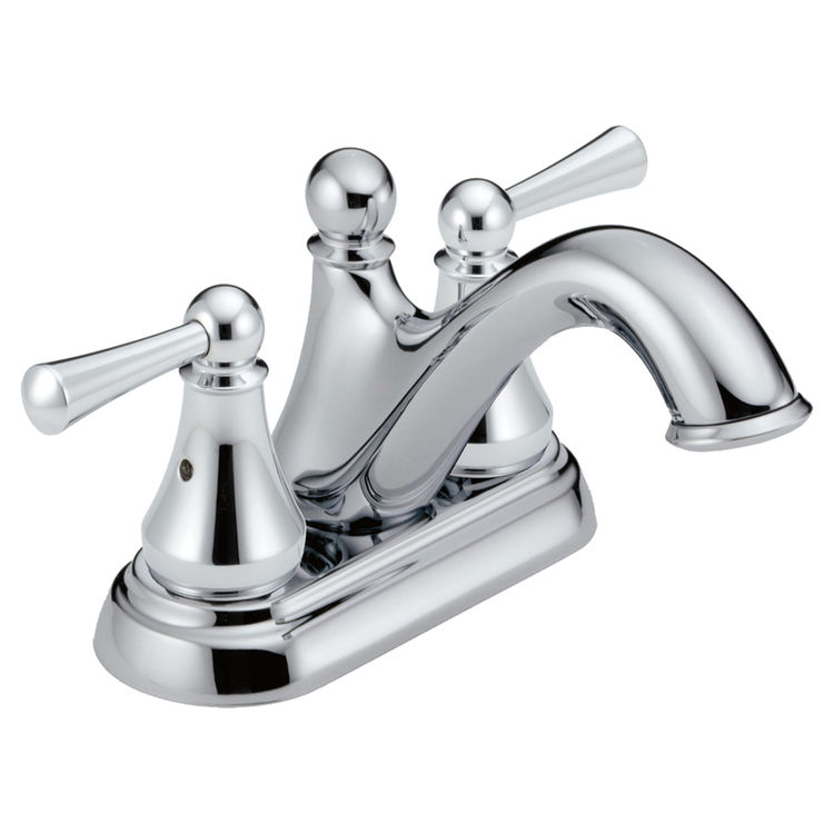Delta 25999LF Delta 25999LF Haywood Centerset Bathroom Faucet with Pop-Up Drain, Chrome