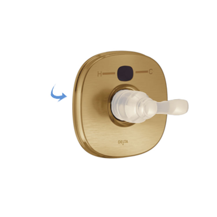 Delta RP78569CZ Delta RP78569CZ Valve Escutcheon, Champagne Bronze