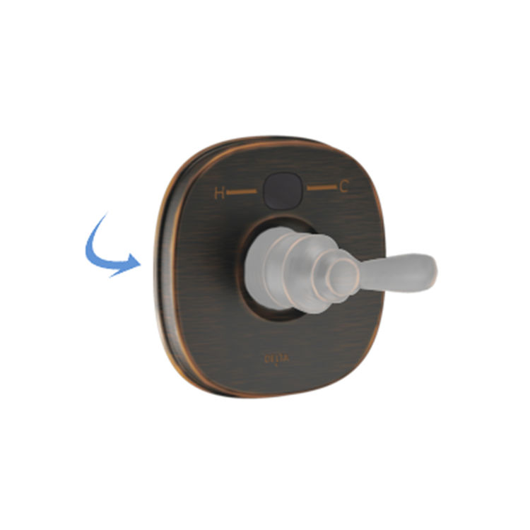 Delta RP78569RB Delta RP78569RB Valve Escutcheon, Venetian Bronze